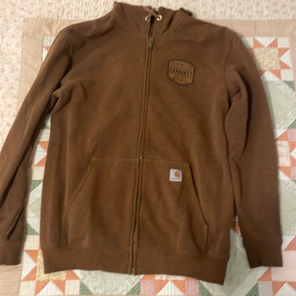 Carhartt oversized zip up hoodie